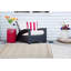 Tapis taupe/zone blanche Bratton