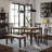 Malkin 6 - Person Four Leg Dining Set