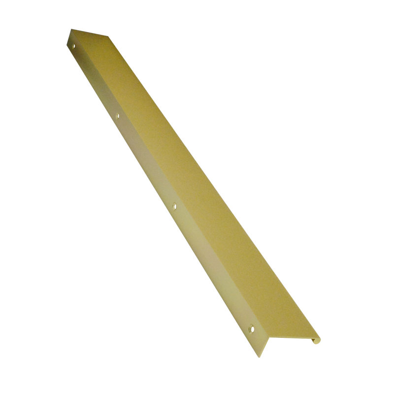 Visions 6 1/8" Center to Center Finger Pull, Brushed Gold