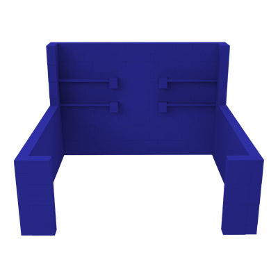Ensemble de kiosque pour salon professionnel