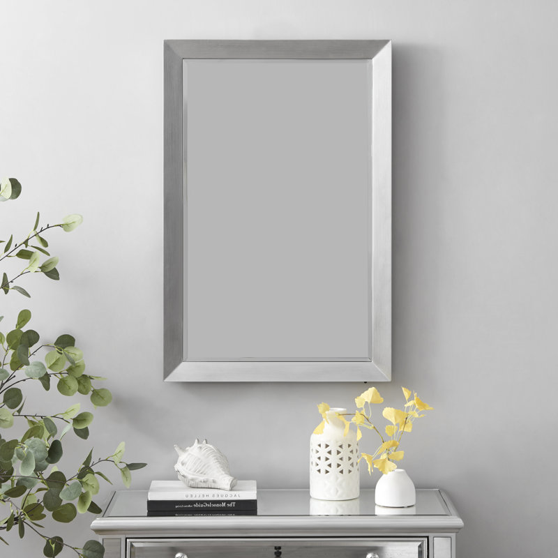 Dearman Wood Flat Wall Mirror
