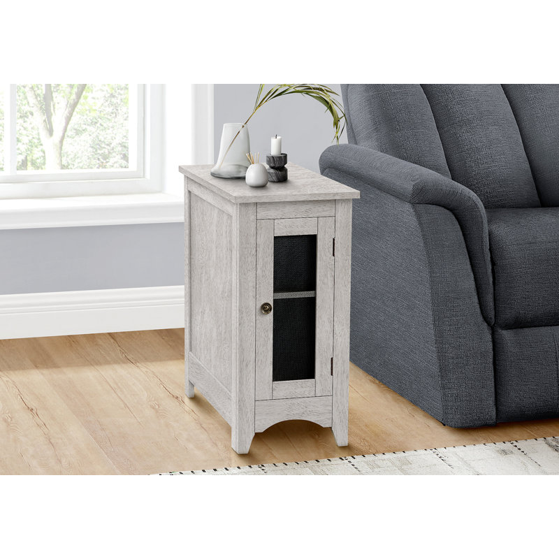 Accent Table, End Table, Side Table, Narrow, Nightstand, Bedroom, Storage, Transitional - Manufactured Wood/Manufactured Wood-Four Leg