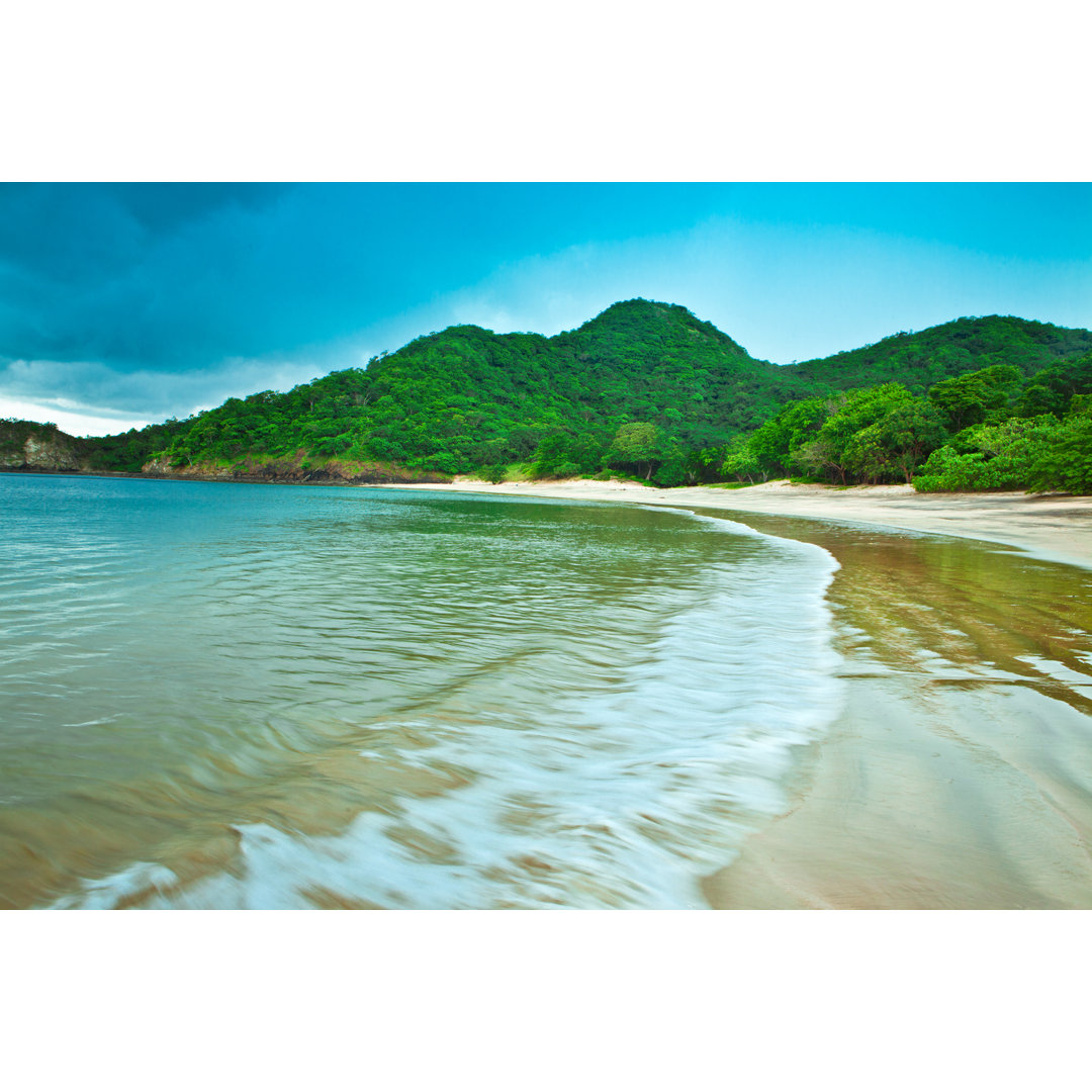 Costa Rica verlassener Strand - Leinwandbild