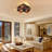 Geometric Flush Mount Light