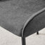 Aminata Veneer & Metal Round Dining Table With Ophelia Fabric Chairs - Modern Statement Design-1718514208-1718514398