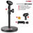 5 Core Mic Stand 3 in 1 Desktop Microphone Stands Adjustable Table Microfono Holder w Phone Clamp