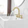 Widespread 2-handle Bathroom Faucet with Drain Assembly