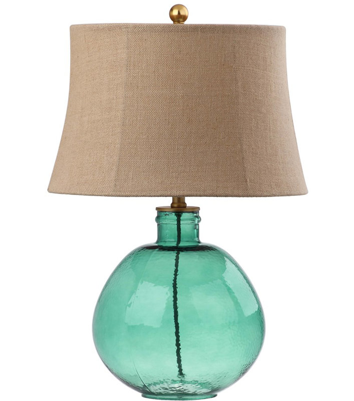 Lampe de table 27" Kirree, Vert clair