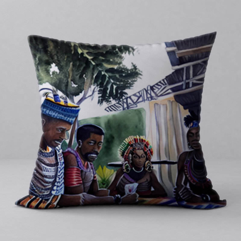 Reversible Throw Pillow