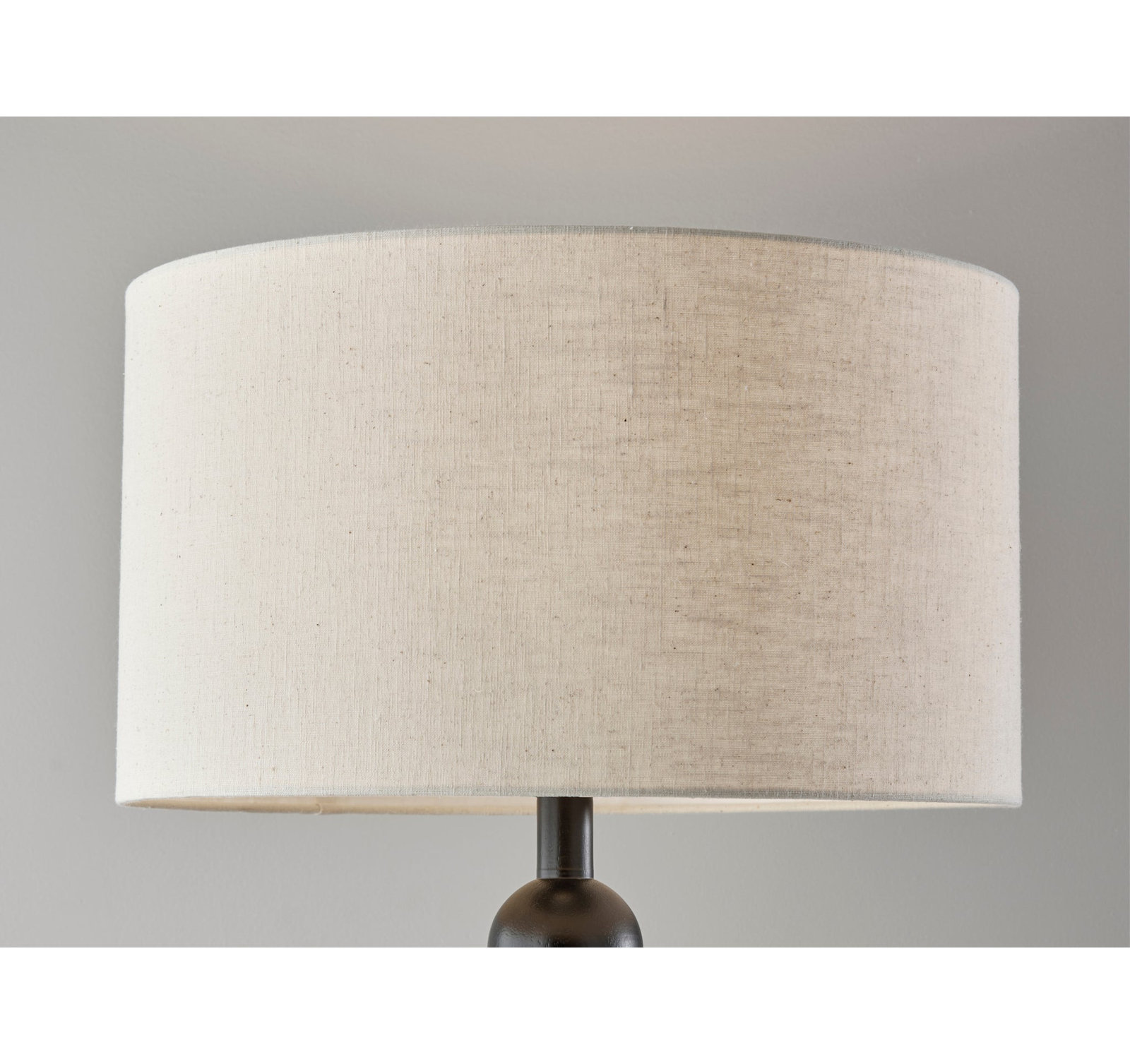 Levy 62" Dimmable Floor Lamp, Black