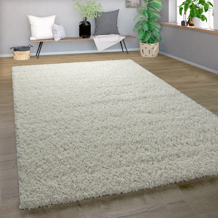 Epperson Solid Colour Machine Woven Area Rug