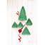 Lastra Holiday Figural Tree Small Plate