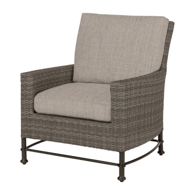 Alexee Woven Lounge Chair Frame with Cushions