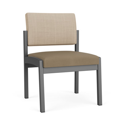 Chaise sans accoudoirs en acier Lenox