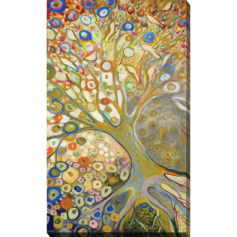« from out of the miroirs ii » par jennifer lommers,, reproduction d’art sur toile tendue, H 48 po x l 28 po x P 1,5 po