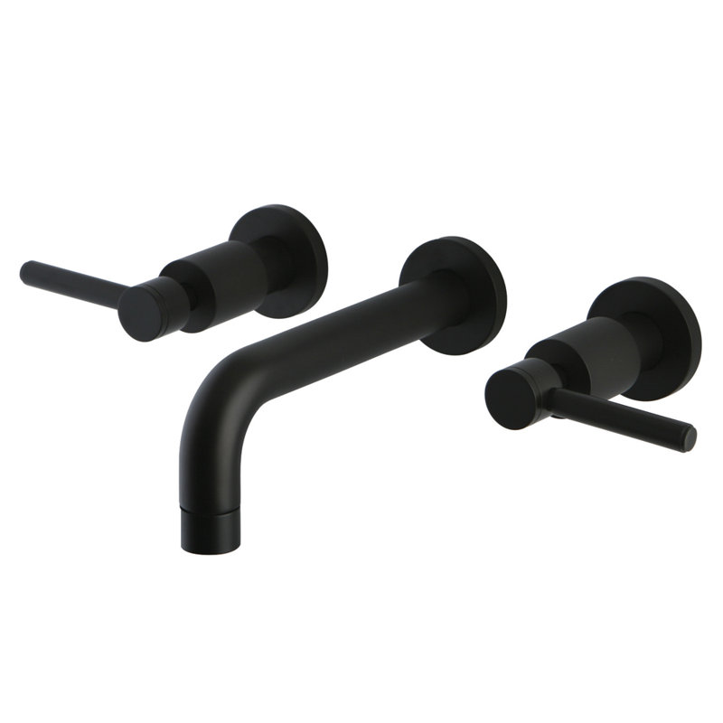Concord Wall Mounted Bathroom Faucet, Oil Rubbed Bronze
