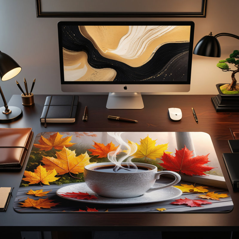 Polyester Desk Pad, 23.6x13.8