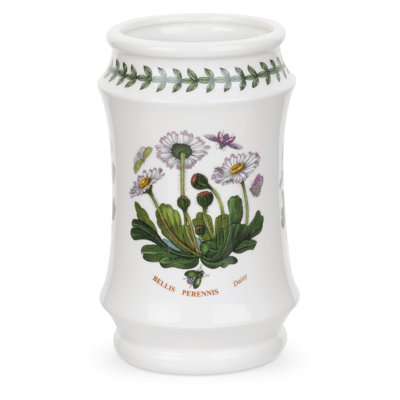 Portmeirion Botanic Garden Utensil Jar 6.5" Daisy