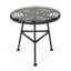 Grey And Tempered Glass Side Table With Contemporary Touch Chic Strong