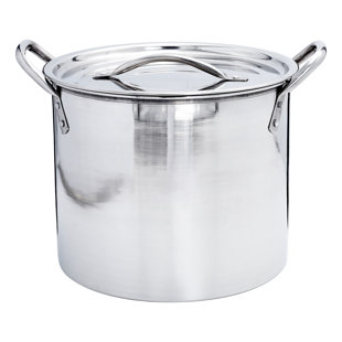 Buckingham Stock Pot with Stainless Steel Lid Multi Purpose Boiling Pot