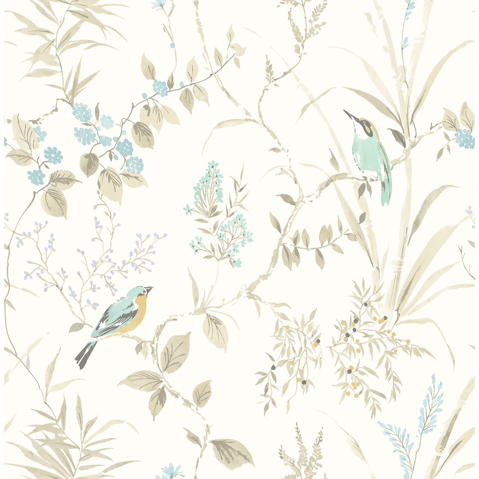 Stevenson Wallpaper Roll, Beige