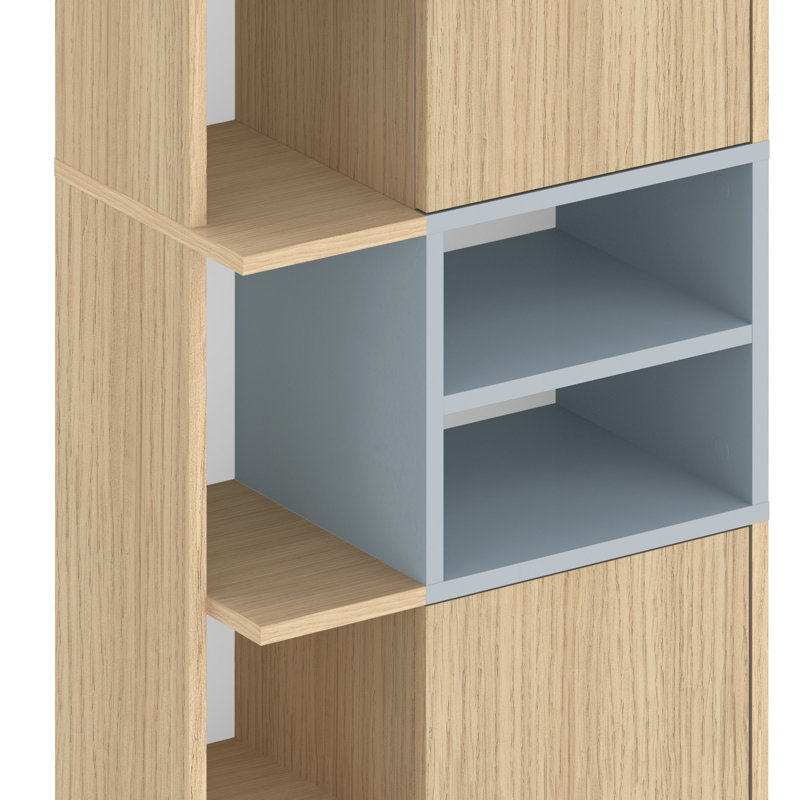 Shealee Linen Cabinet, Grey