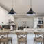 Ellissa 1-Light Farmhouse Dimmable Black Pendant Light Fixtures