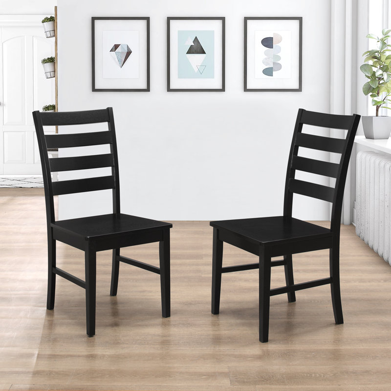 Minerva 18'' H Side Chair, Black