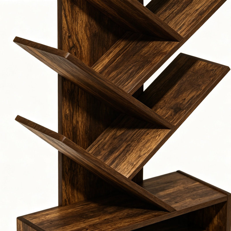 117.3 cm H x 42.9 cm W Bookcase