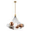Bolla 28-in Black dimmable LED Chandelier-722567927