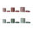 Paper Nesting Gift Boxes With Scalloped Lids