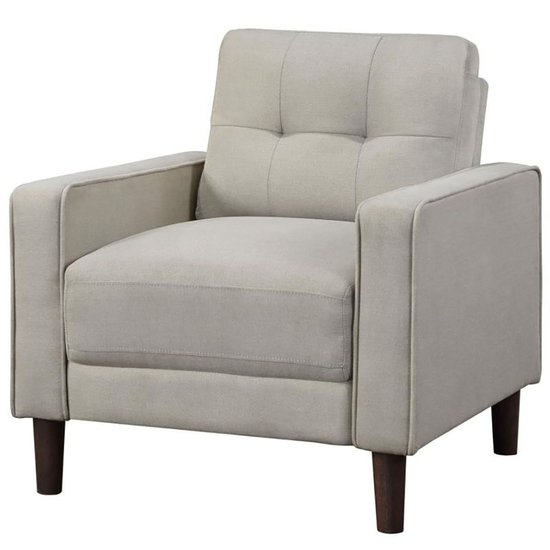 Fauteuil Bouirou, Polyester beige