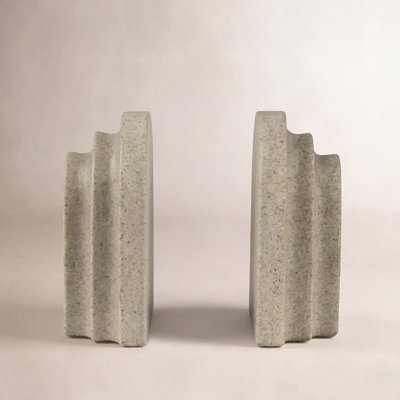Varro Stepped Arch Office Bookends