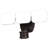 Theta 3 Light LED Outdoor Motion Sensor Adjustable Security Flood Light Bronze