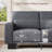 Modern  Upholstered Sofa Couch With Lumbar Support For Living Room, Apartment, Office-d-1668274702