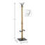 Azyria Solid Wood Freestanding 6 - Hook Coat Rack