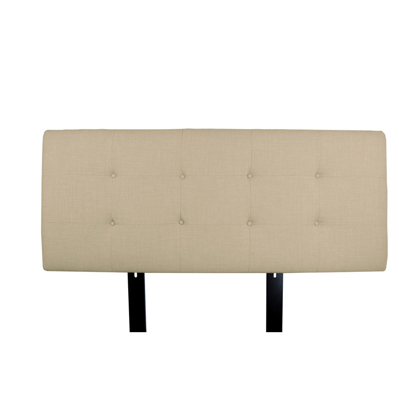 Upholstered Headboard, California King, Beige