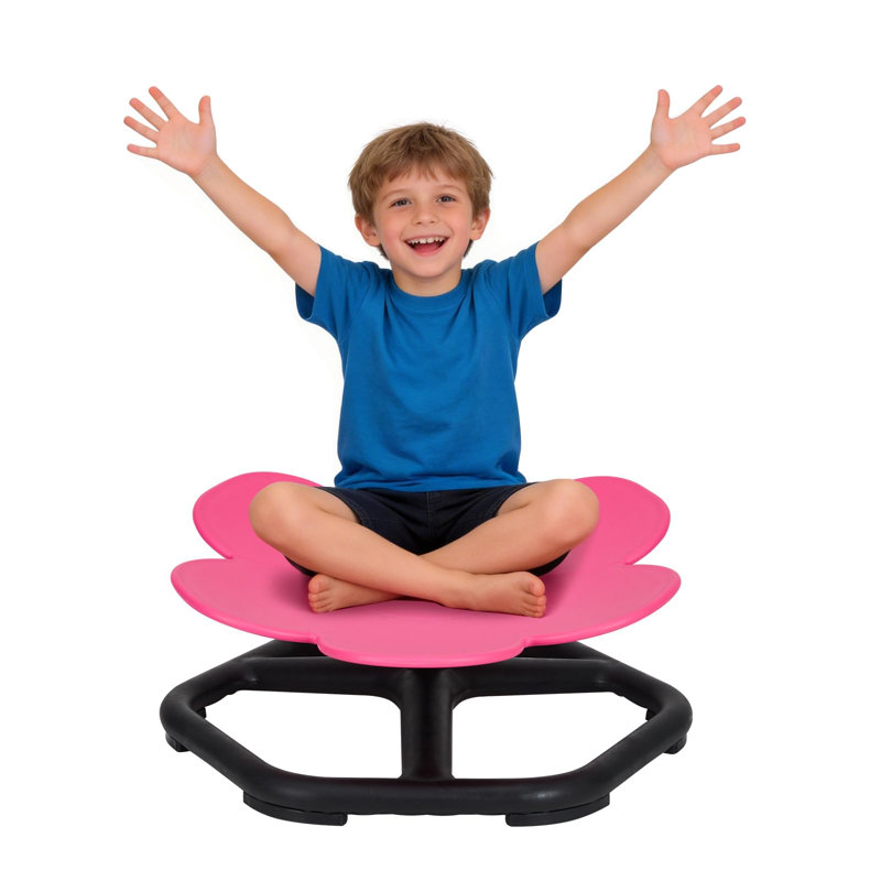 Spinning Chair for Autistic Kids, Sensory Swivel Chair, Toddler Sit & Spin Seat for Training Body Coordination, 220 Lbs Capacity, Ages 3+