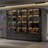 78.7 H x 63 W 6 Drawers Curio Cabinet Display Case