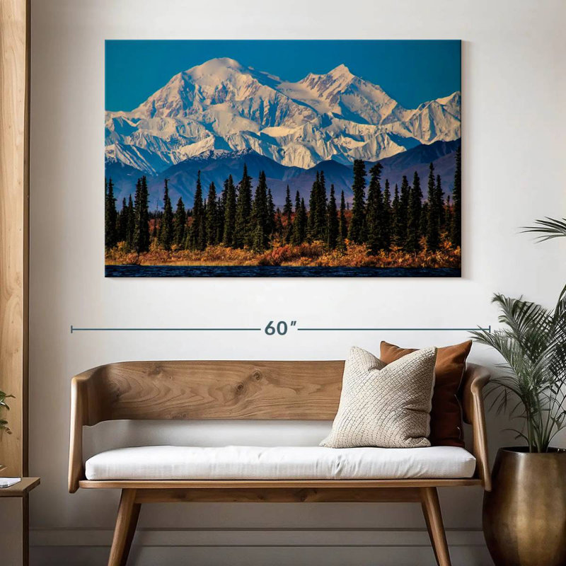 Forêt de pins d'Alvord Denali, H 34 po x l 51 po