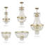 Plafonnier encastré 3 lumières 12,25 po Rachedi-19295035