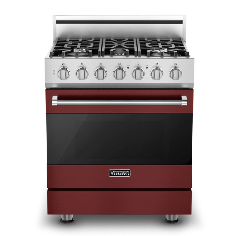 3 Series 30" Self-Cleaning Gas Range, Liquid Propane, Antique Bronze, Dual Fuel