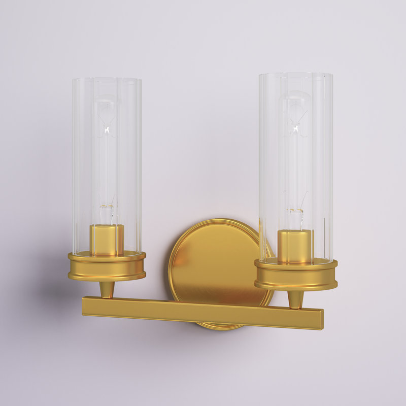 Madelyn Armed Sconce, Satin Brass