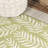 Marjory Nevis Palm Frond Green/Cream Indoor/Outdoor Rug-69807020