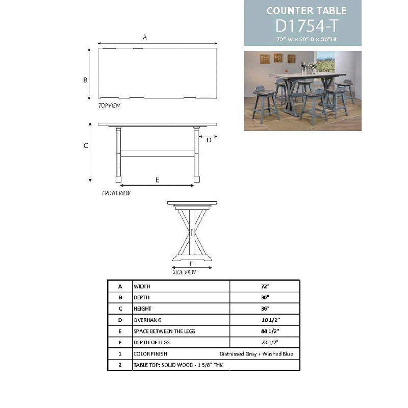 Table de salle à manger Darreio