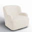 Kadon Swivel Armchair-1759639954