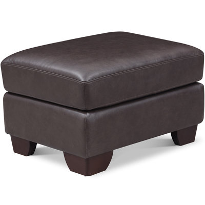 Tryston Top Grain Leather Ottoman