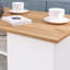 Florece Frame Coffee Table with Storage-1683845363