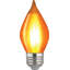 4 Watt Spun Amber LED Bulb