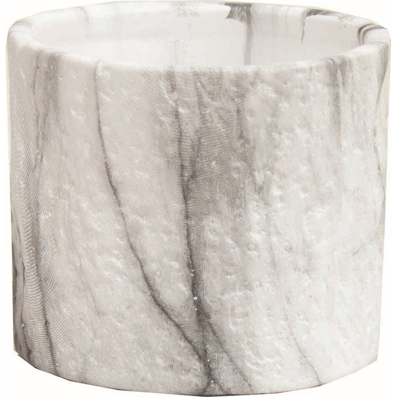 Bezno Ceramic Pot Planter, 2.6" H x 2.95" W x 2.95" D